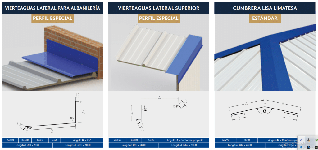 Accesorios VIERTEAGUAS LATERAL
